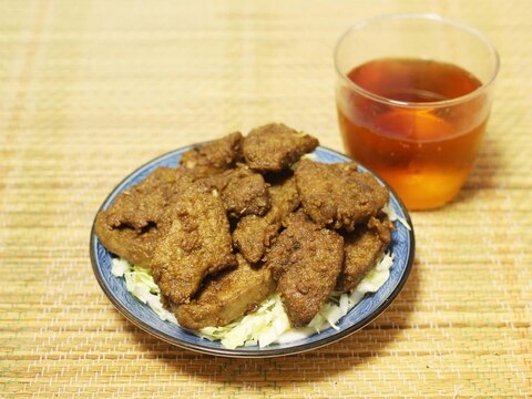 栄養満点でおつまみにも◎「レバーのカレー揚げ」